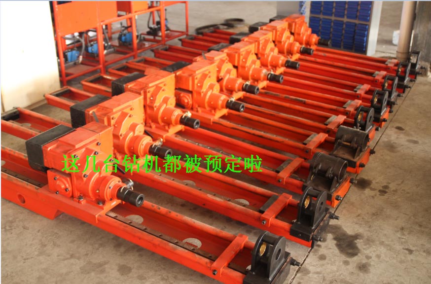 氣動架柱式鉆機被預定，探水鉆機廠家年底忙備貨